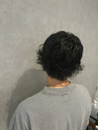 パーマ メンズ QUEなつみ 🕊🫧のヘアスタイル