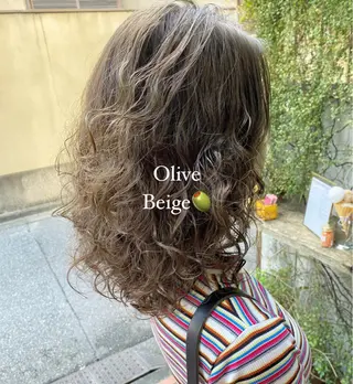 ミディアム カラー 小顔ショート✁ ⁂Yukari⁂のヘアスタイル