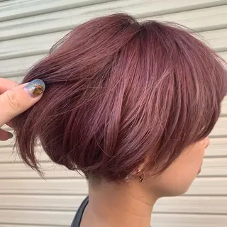 ショート カラー 枚方 tomee 🦋南部 しほ🦋のヘアスタイル