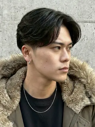 パーマ メンズ メンズカット/メンズ パーマ/TOMOのヘアスタイル