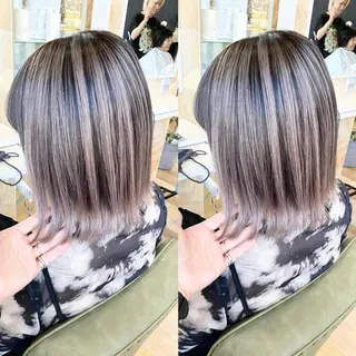ショート ケアブリーチ 黒瀬有汰のヘアスタイル