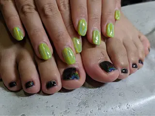 ショート カラー パーマ ヘアアレンジ メンズ ネイル マツエク・マツパ yuri kaのネイルデザイン