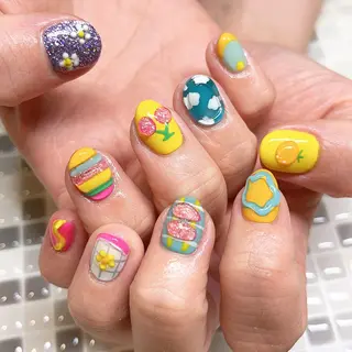 ネイル nailist yuiのネイルデザイン