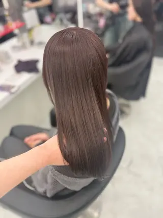 ロング カラー 🥂上品ワンホンヘア 🥂nozomiのヘアスタイル