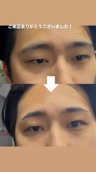アイブロウ メンズ眉毛サロン 垢抜け/天神大名店の眉毛・アイブロウイメージ