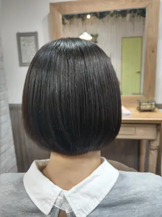 ショート パーマ 店長　佐藤 祐輔のヘアスタイル