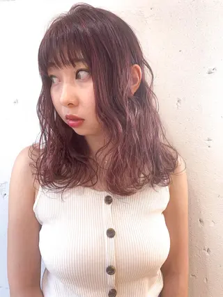 ミディアム ショート✨ボブ✨代表 新田見美仁のヘアスタイル