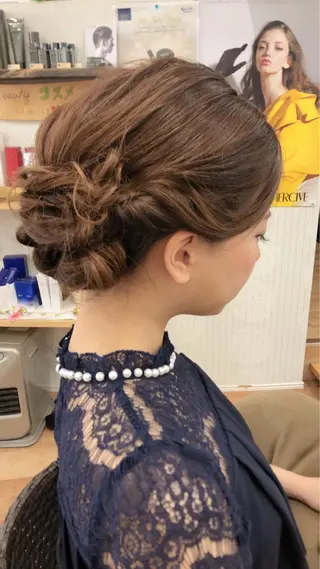 ヘアアレンジ 岩尾 志保のヘアスタイル