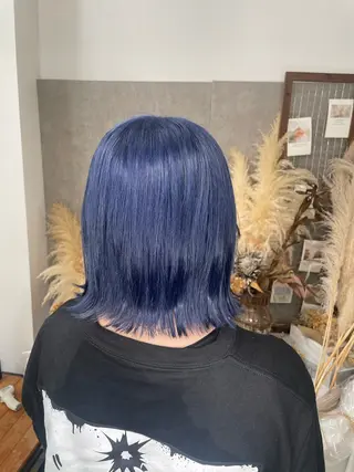 ショート カラー kaho/推しカラー /ブリーチ/エクステのヘアスタイル