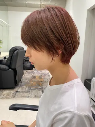 ショート カラー ヘアアレンジ 【代表】 たき〜のヘアスタイル