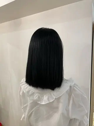 セミロング 矢崎 明莉のヘアスタイル
