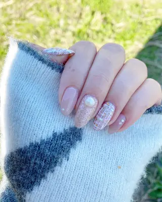 ネイル crystal ⭐︎ colorのネイルデザイン
