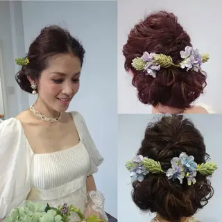 ヘアアレンジ 石丸 洋子のヘアスタイル