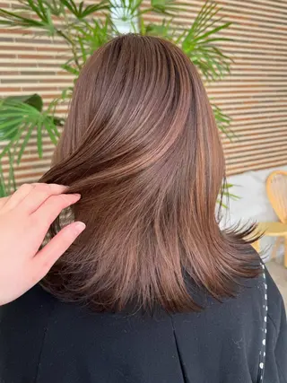 ミディアム カラー Daisy🫧天神/ 大名🫧AYURIのヘアスタイル