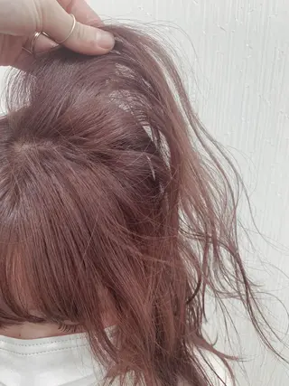 セミロング カラー レイヤーカットモデル 募集/藤原一真のヘアスタイル
