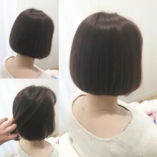 ショート カラー パーマ ヘアアレンジ メンズ キッズ ネイル マツエク・マツパ MEGUMI megumiのヘアスタイル
