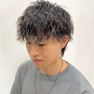 パーマ メンズ 🍒中川葵久美🍒 レイヤー/メンズのヘアスタイル
