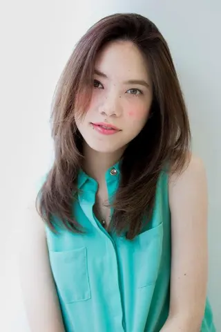 セミロング ロング カラー パーマ 内藤 達也のヘアスタイル
