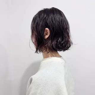 ミディアム パーマ パーマモデル募集中 渥美翔人のヘアスタイル