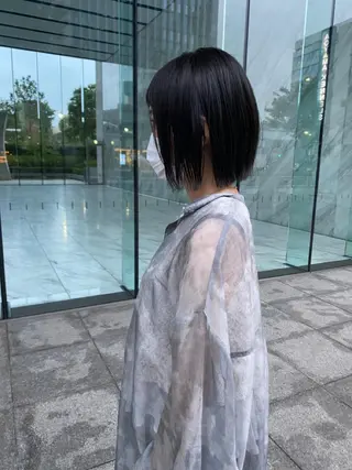 ショート カラー ヘアアレンジ 【代表】 たき〜のヘアスタイル