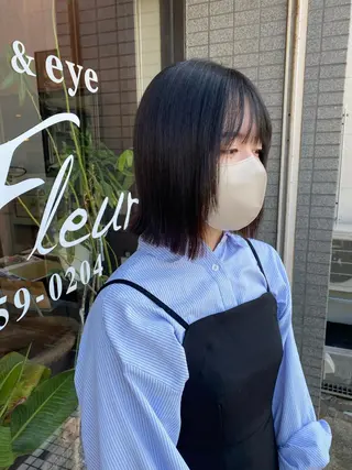 ショート 立野 希沙のヘアスタイル