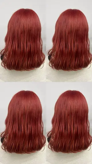 カラー コバヤシ ラムのヘアスタイル