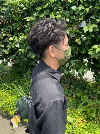 メンズ SALON DE KIKUCHI 本店所属・菊池 栄里奈のヘアスタイル