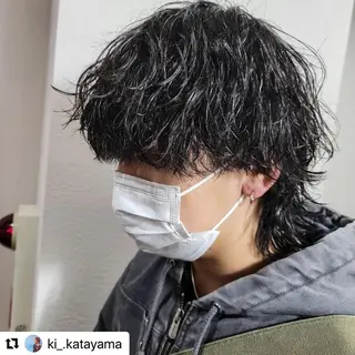 ミディアム カラー メンズ 🩷Eny terrace🩷のヘアスタイル