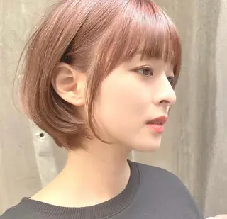 ショート やました りの☁のヘアスタイル