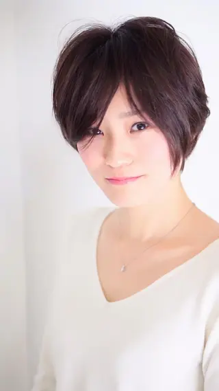 ショート カラー 森田 優也のヘアスタイル