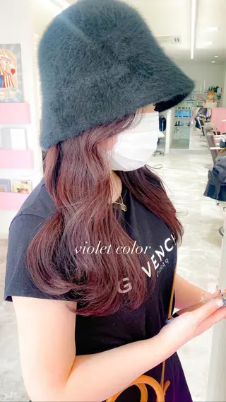 ロング 髪質改善韓国レイヤー SHIORI🦋のヘアスタイル