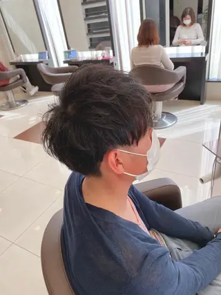 ショート earth甲府昭和店 東 允のヘアスタイル
