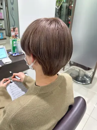 カラー メンズ KEEN.渋沢/ ブリーチ/みなのヘアスタイル