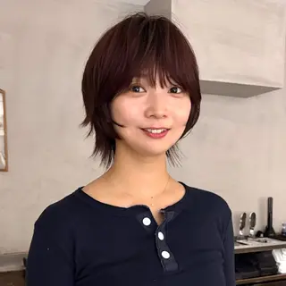 ショート カラー 銀座/髪質改善カラー /ボブ/本田 聖のヘアスタイル