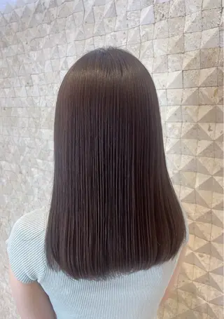 ミディアム 豊中/髪質改善/ レイヤーカットミヅキのヘアスタイル