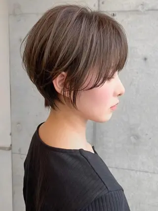 ショート カラー パーマ ✨縮毛矯正/髪質改善 錦糸町/松坂拓馬のヘアスタイル