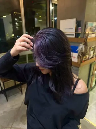 セミロング iro+soi所属・iro+soi はるかのヘアスタイル