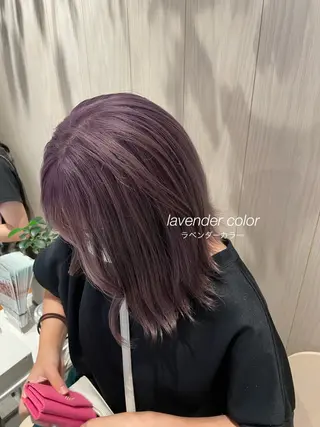 ミディアム カラー マキ /横浜美容師のヘアスタイル