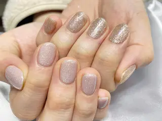 ネイル crystal ⭐︎ colorのネイルデザイン