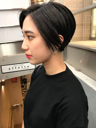 ショート ショートは任せて ミヤザキのヘアスタイル