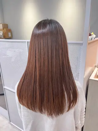 セミロング パーマ -みつま はるな-のヘアスタイル
