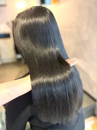 ロング カラー 🩶mana🩶艶髪 /カラーオンカラーのヘアスタイル