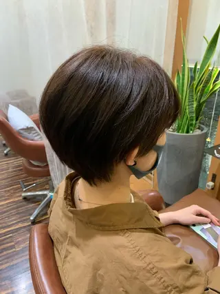 ショート カラー 似合わせの達人/ 田中悠希也のヘアスタイル