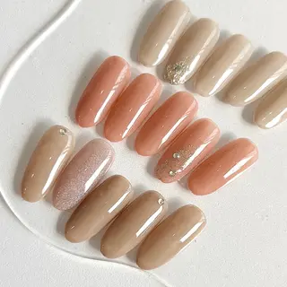 ネイル Ray. ／綺麗目ニュアンスのネイルデザイン
