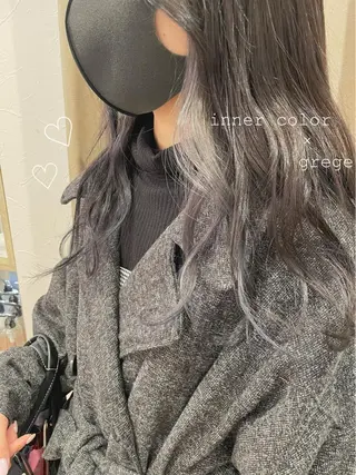 ロング カラー ヘアアレンジ NANA/trend style🕊🍑のヘアスタイル