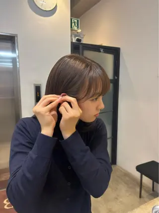 カラー さらさら縮毛矯正 得意です✨️なつみのヘアスタイル