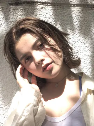 ショート カラー 一ノ瀬 暁のヘアスタイル