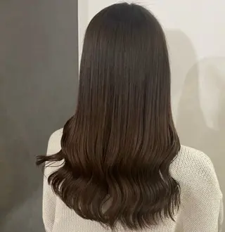 セミロング オオニシ オト☁️のヘアスタイル