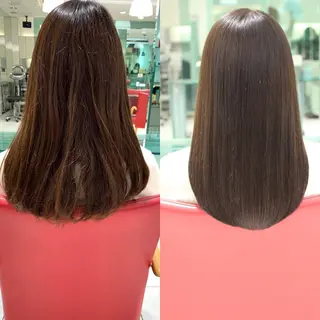 セミロング onishi yoshinaoのヘアスタイル