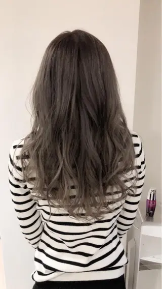 ロング カラー レイヤー/ウルフ ハイトーンhiroのヘアスタイル